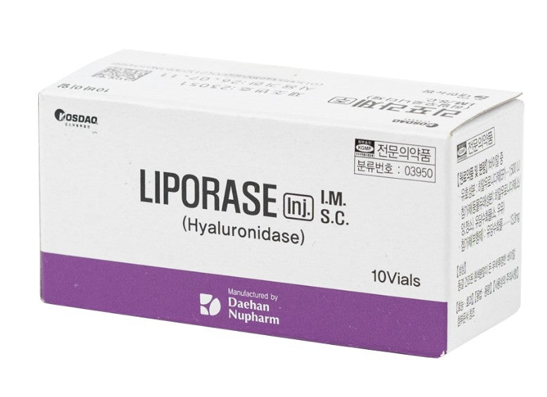 Liporase Hyaluronidase 10vials x 1box