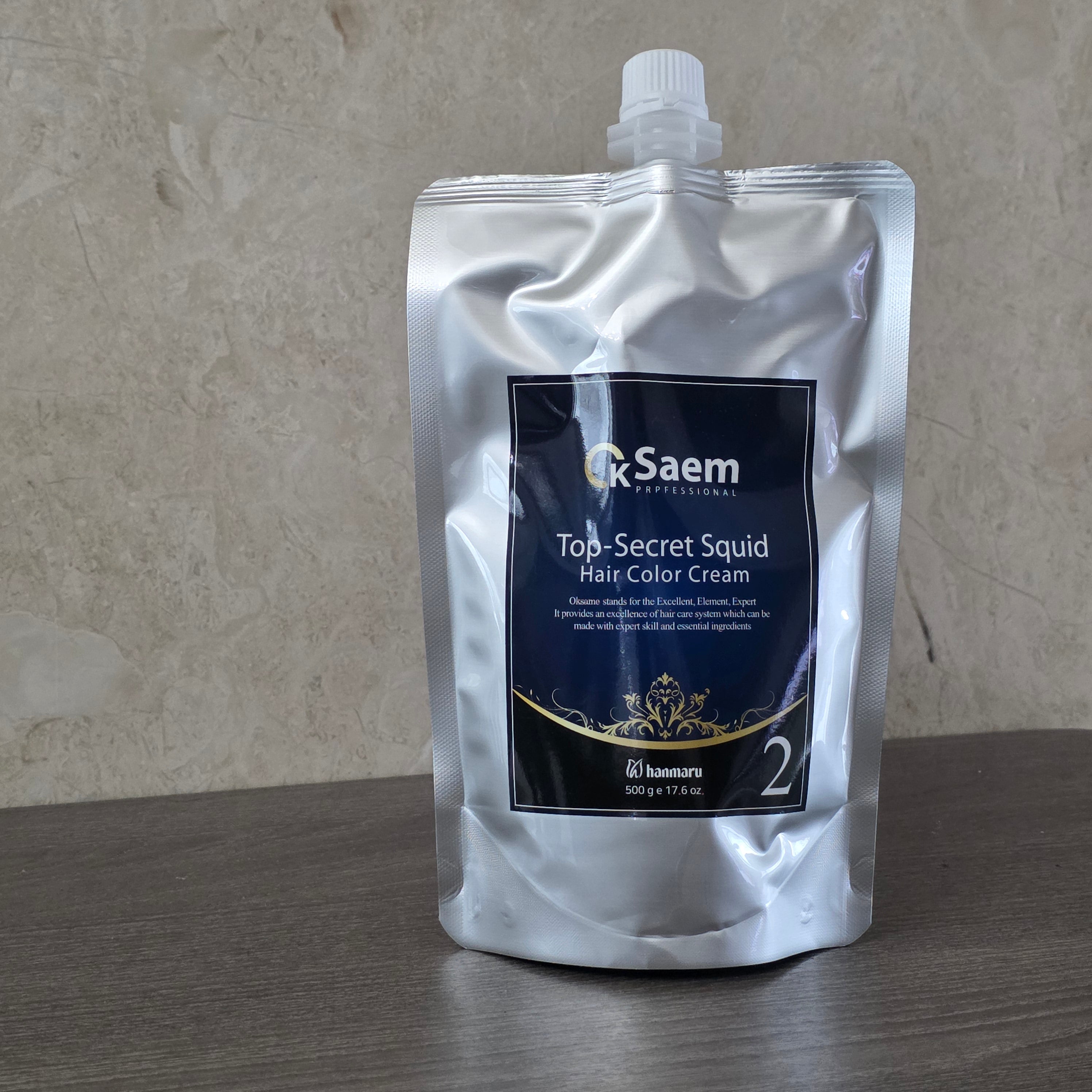 Hair color cream, Step 2 (with any color)